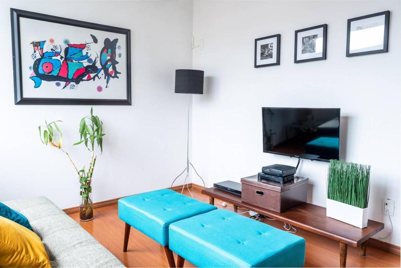 Bhomy Pinheiros Bem Localizado Jo42 Appartamento San Paolo Esterno foto